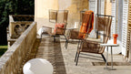Fifty. Armchair brown indoor / outdoor